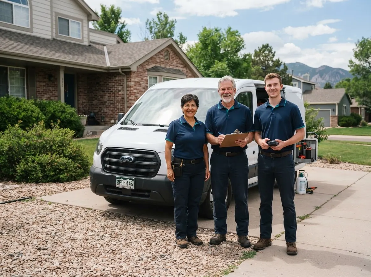 The Corvexa Pest Experts team, pest control sevice in Broomfield, CO